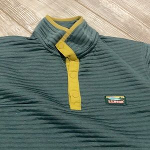 LLBean air light pullover